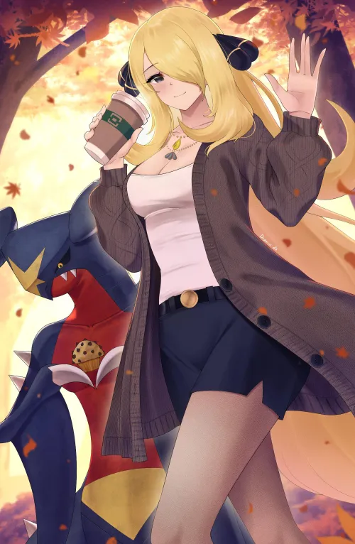 Autumn Cynthia [Pokemon] by A_MASSIVE_PERVERT