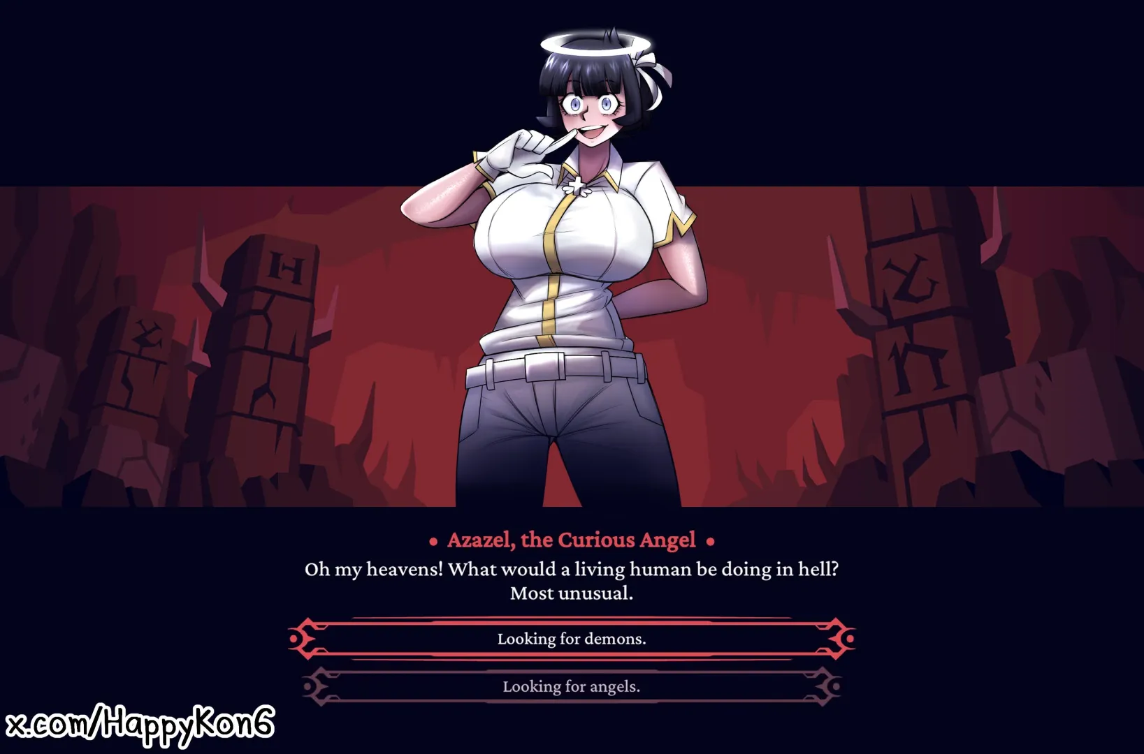 Azazel, the Curious Angel posted by Happykon6