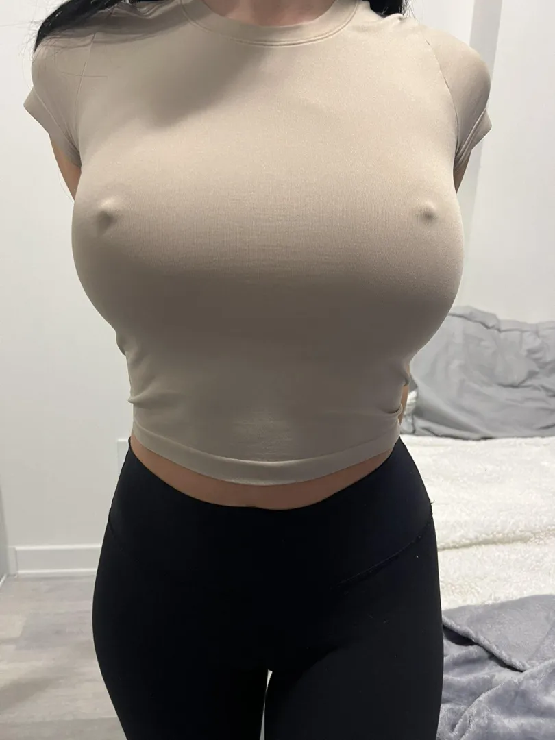 Babe I'm wearing this tonight okay? It's just the boys right? I'm sure they won't notice my nipples in this shirt, you are overthinking it! posted by Alekzandra_Payne