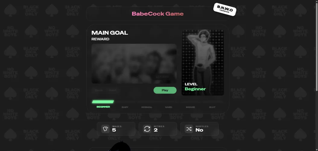 BabeCock Memory Game ♠️[BNWO Edition]♠️ by Piloxarp