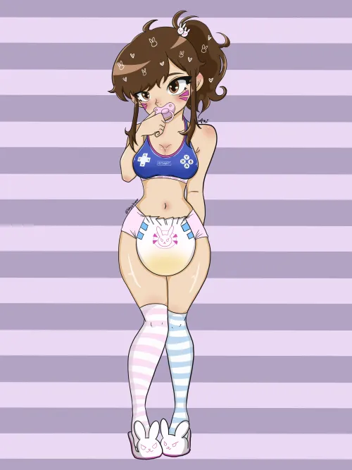 Baby Dva! (art by bbyybratt) by bbyybratt