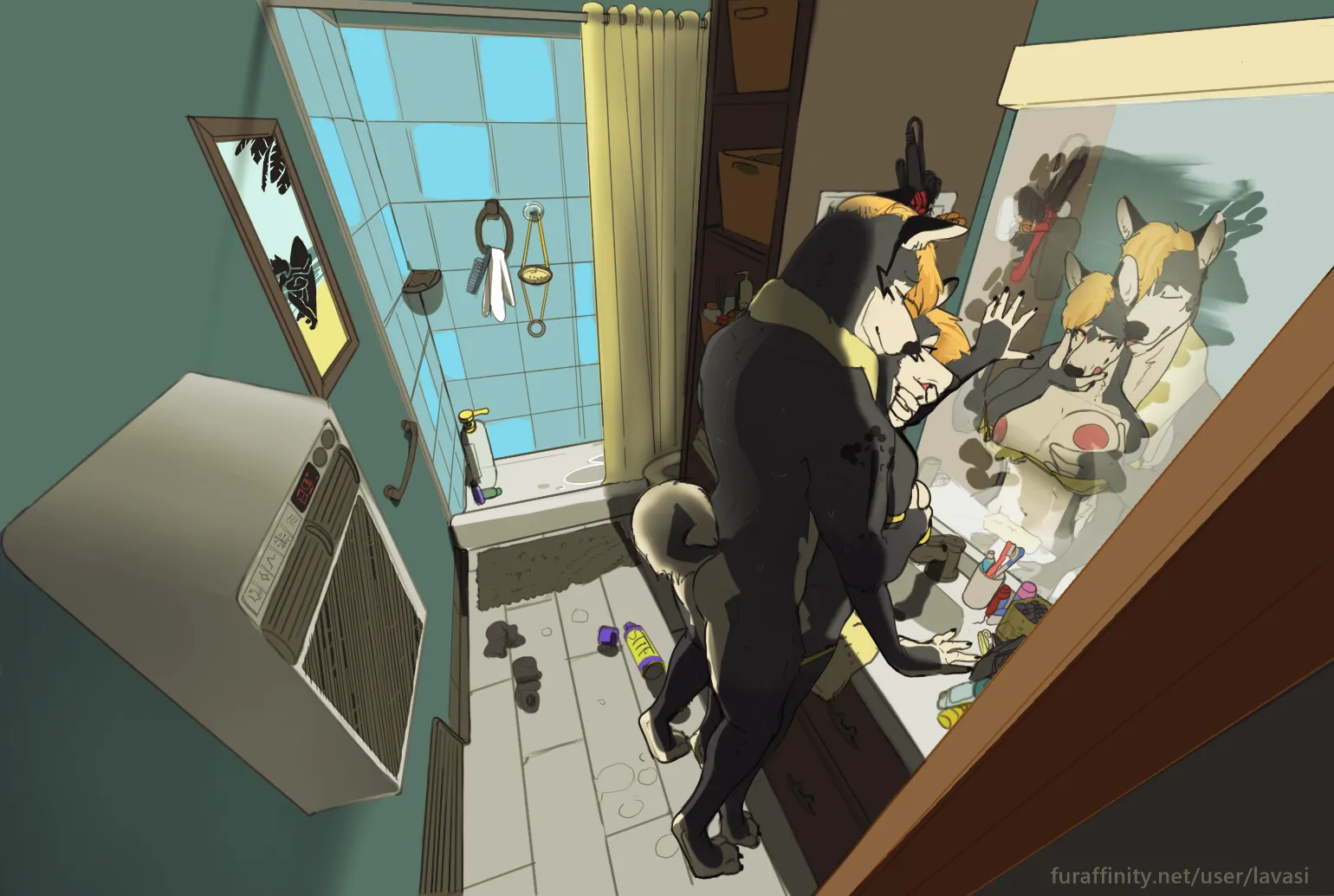 bad for each other (lavasi) [MF] posted by Olive-The-Otter