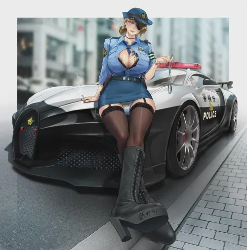 Bad girl policewoman (chichimaro) by MurkyNeighborhood135