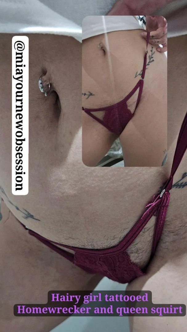 Bad girl with hairy pussy waiting for a horny daddy posted by Yourwetbabe