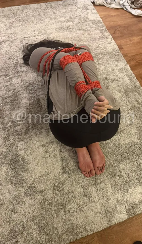 bad rope bondage example by marlenebound