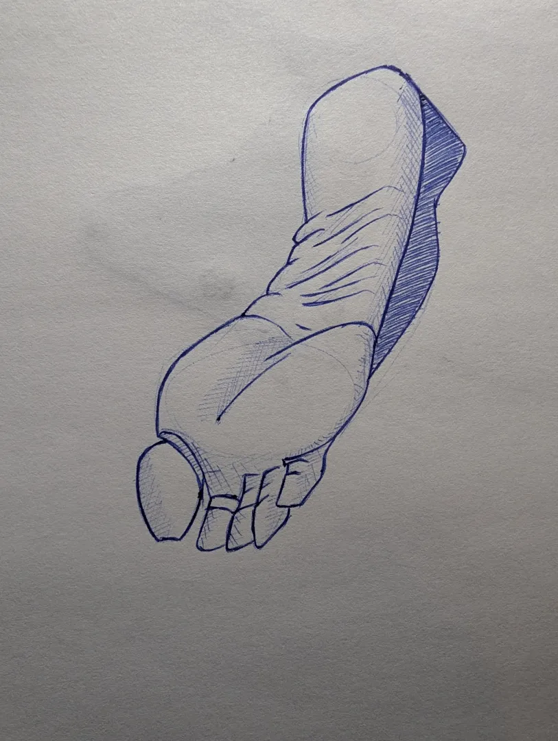 Ballpoint pen copy of Sleepygimp posted by pythonboy69