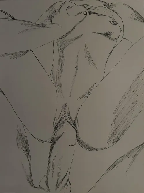 Ballpoint pen piece by Accomplished-Tree177