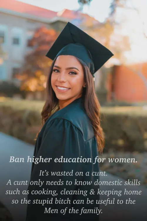 Ban higher education for women by CollectionRare2425