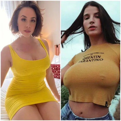 Banana Yellow or Mustard Yellow (Chanel Preston vs LaSirena69)? by CapoPaulieWalnuts