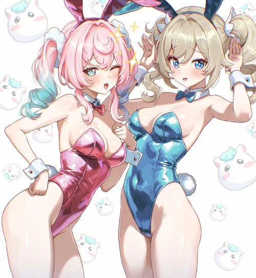 Barbara and Hyacine by ZtheWhore