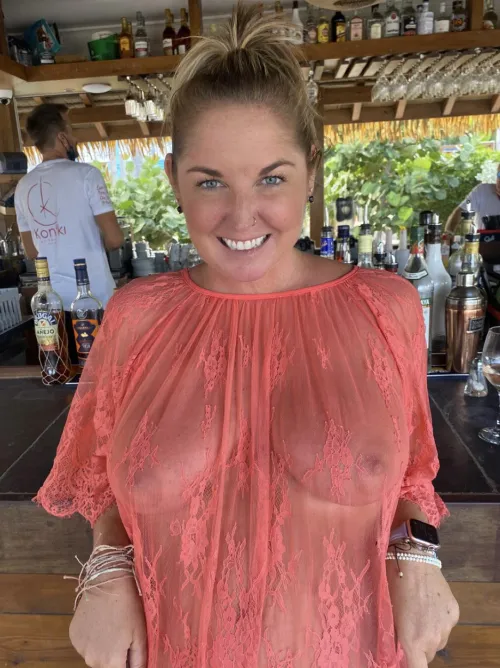 Bartenders are always so sweet to me by officialbikininicole