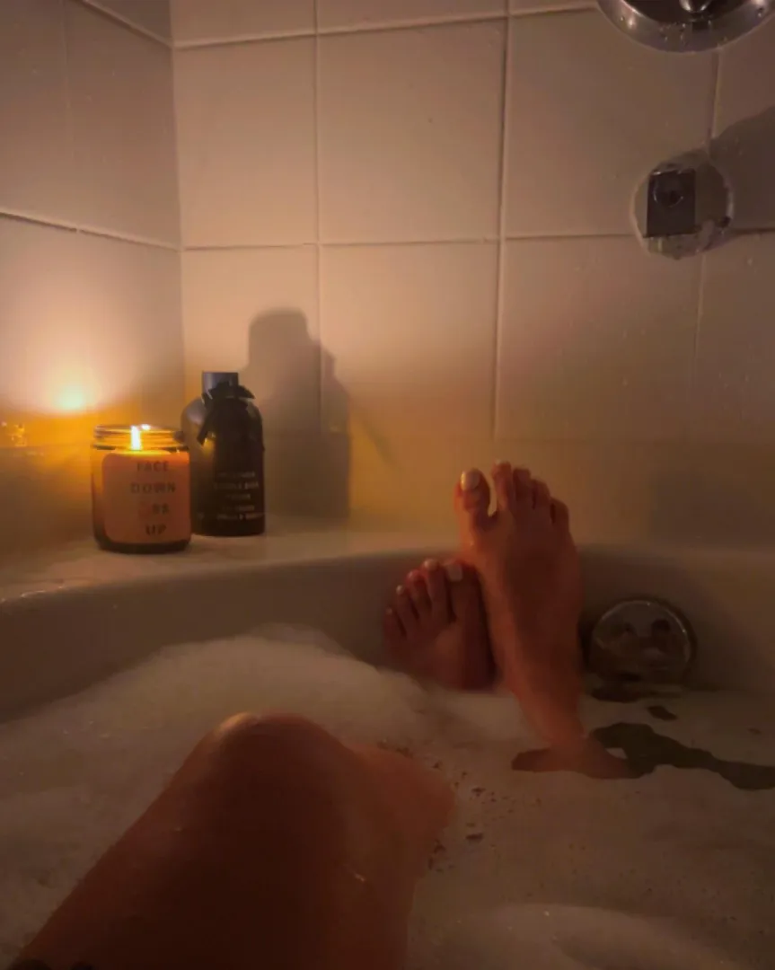 Bath time is my favorite time to relax my feet❤️ posted by PerformerNo9138