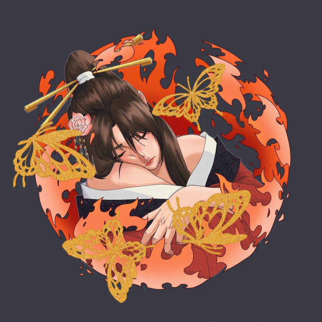 Bathed in fire by sunnyjamboree posted by Cicada_5