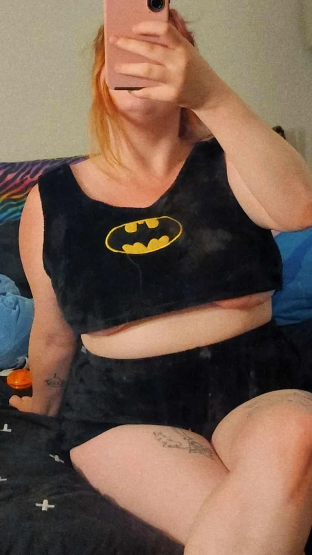 Batmans biggest fan posted by icedkittylatte