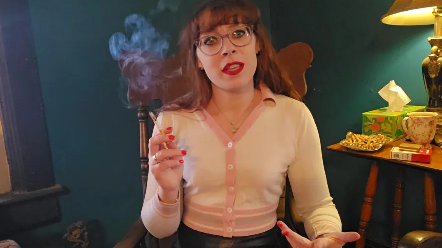 Be a good boy for step-mommy and I might reward you with a cigarette by MistressThrope