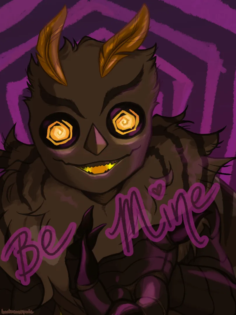 Be mine. (HeckaCentipede) posted by Balenar