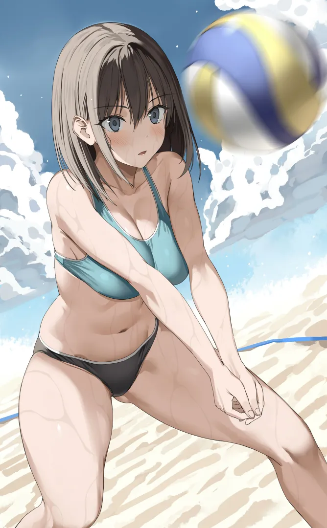 Beach Volleyball [Original] posted by A_MASSIVE_PERVERT