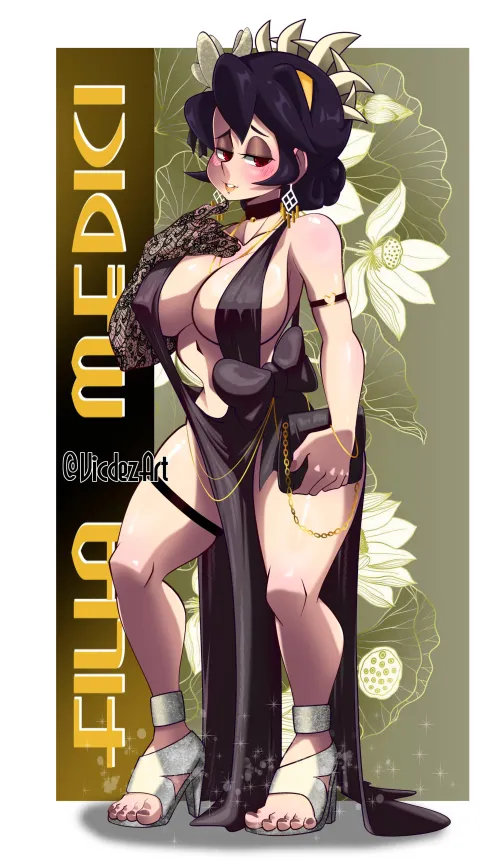 Beautiful and glamorous Filia (by @VicdezArt on ) by Quirky_Snow_8649