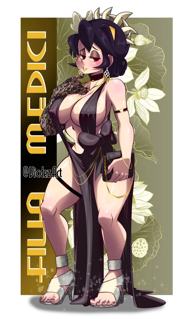 Beautiful and glamorous Filia (by @VicdezArt on ) posted by Quirky_Snow_8649