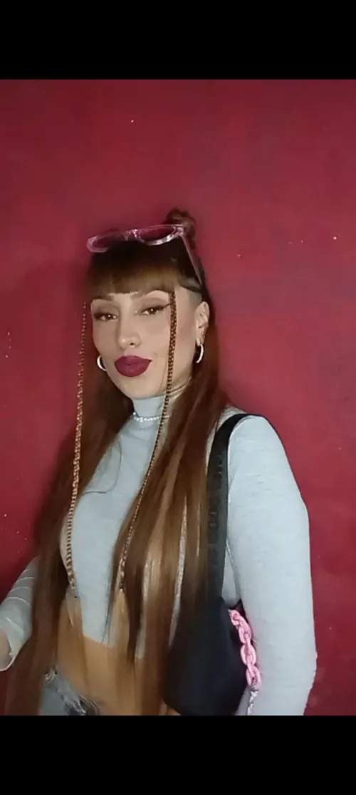 beautiful cherry-colored lips by Tastybabyyy888