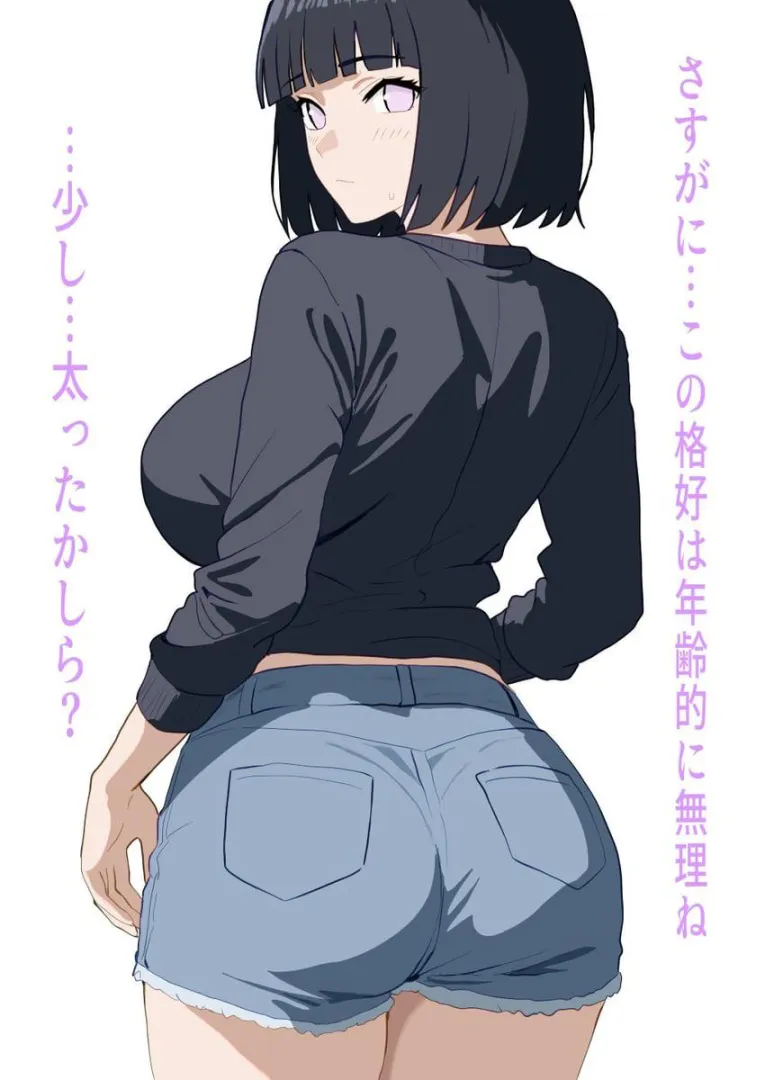 Beautiful Hinata from Behind in Denim Shorts [Boruto] posted by sd6636