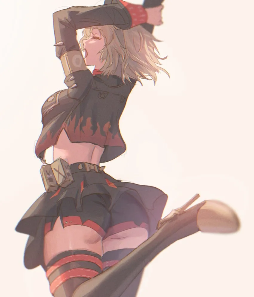 Beautiful Yawning Stretching Burnice [ZZZ] posted by sd6636