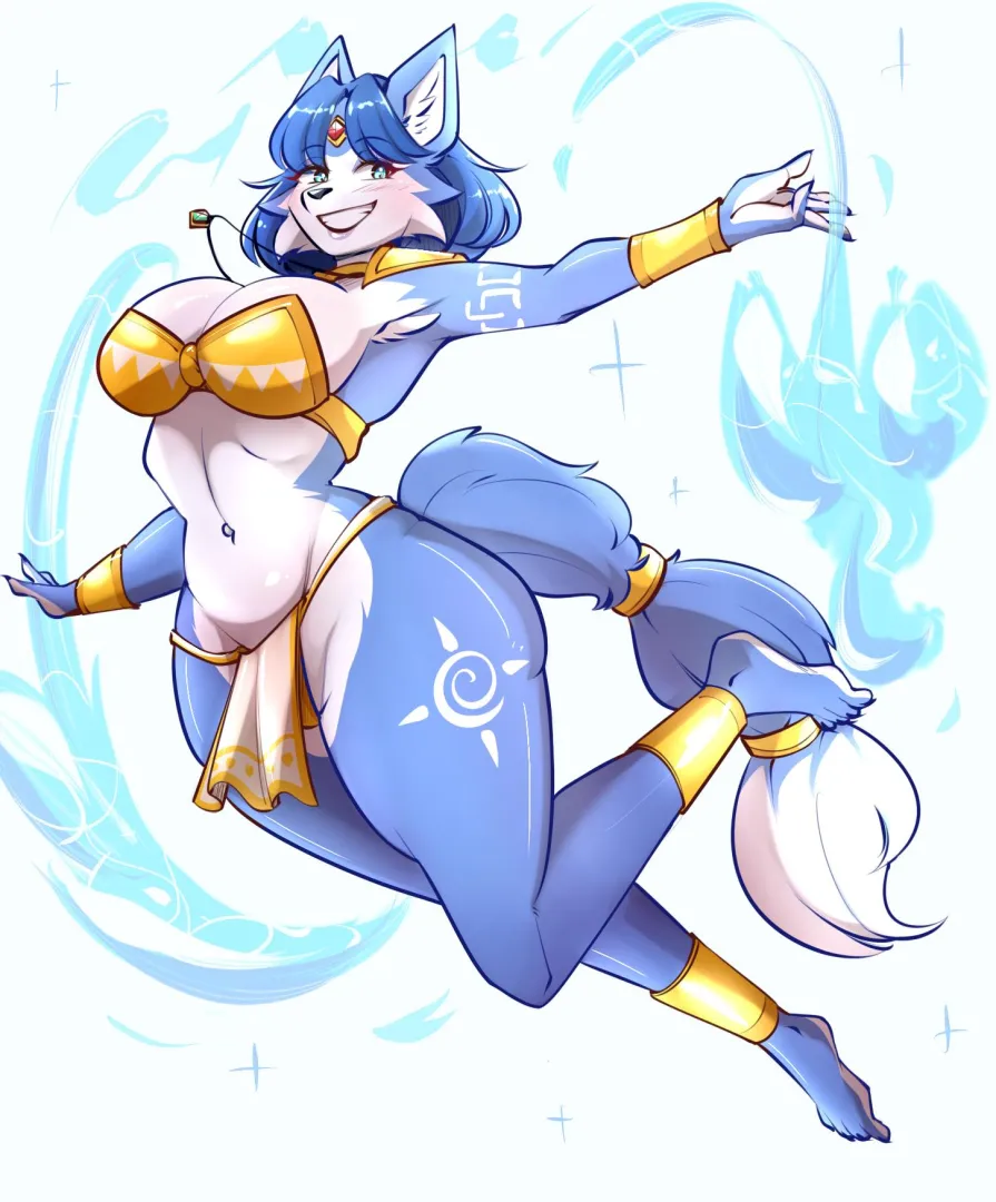 Beautifully busty. (Credit: Zevulpes) posted by TenderPaw64