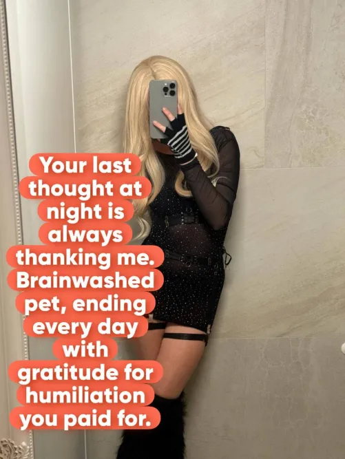 Bedtime means thanking your owner by CutLuxie