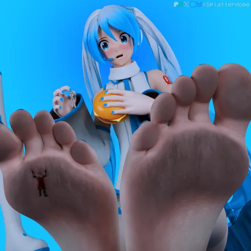 BEEG Snow Miku :3 by Mysterious_Focus5772