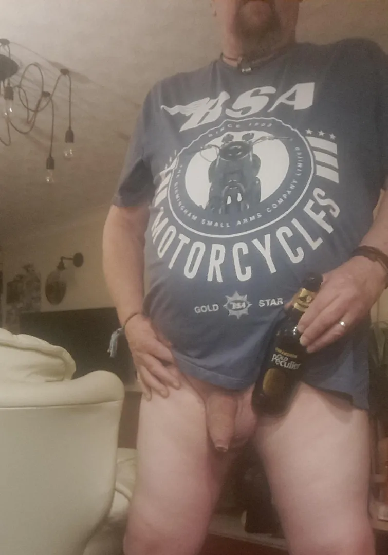 Beer & Motorcycles, what more is there? Oh, Fast cars & Women as well silly me, cheers  posted by Altruistic-Tbow