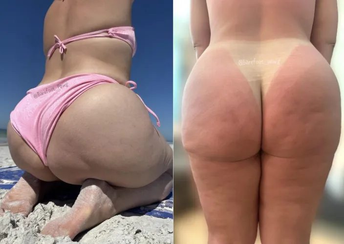 Before & After : Spring Break PAWG Edition by Barefoot_Pawg