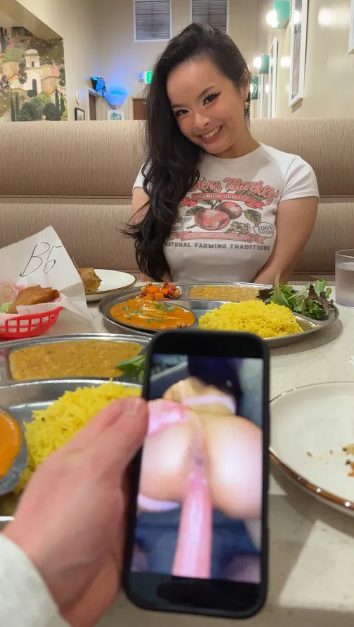 before dinner and during dinner :) by bigsecretboy