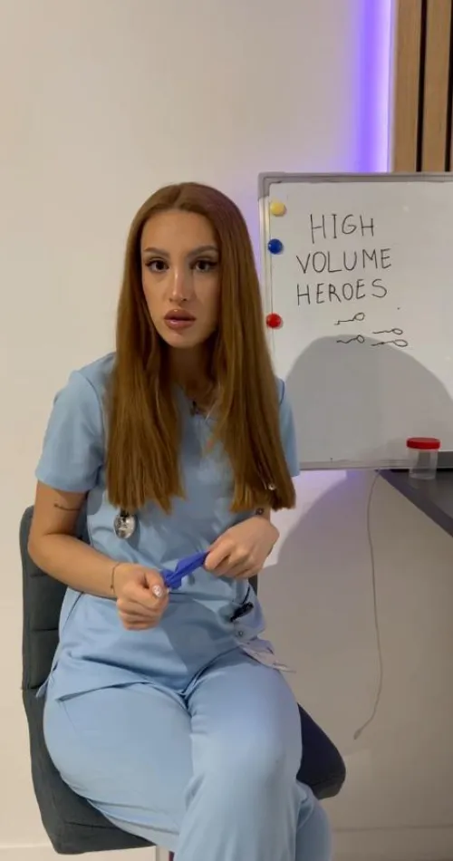 Before we start your examination is there anything you want to examine on me... by evanurse