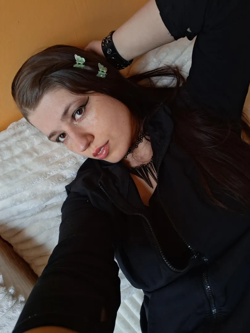 Being a brunette with butterfly clips is the best posted by inked_emma_honey