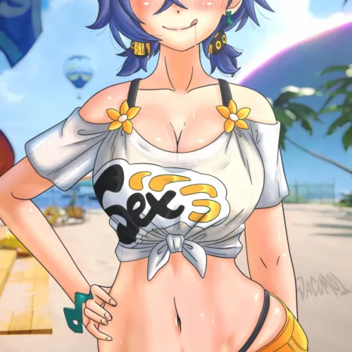 Belle on the beach (Wacum01) by wacum_