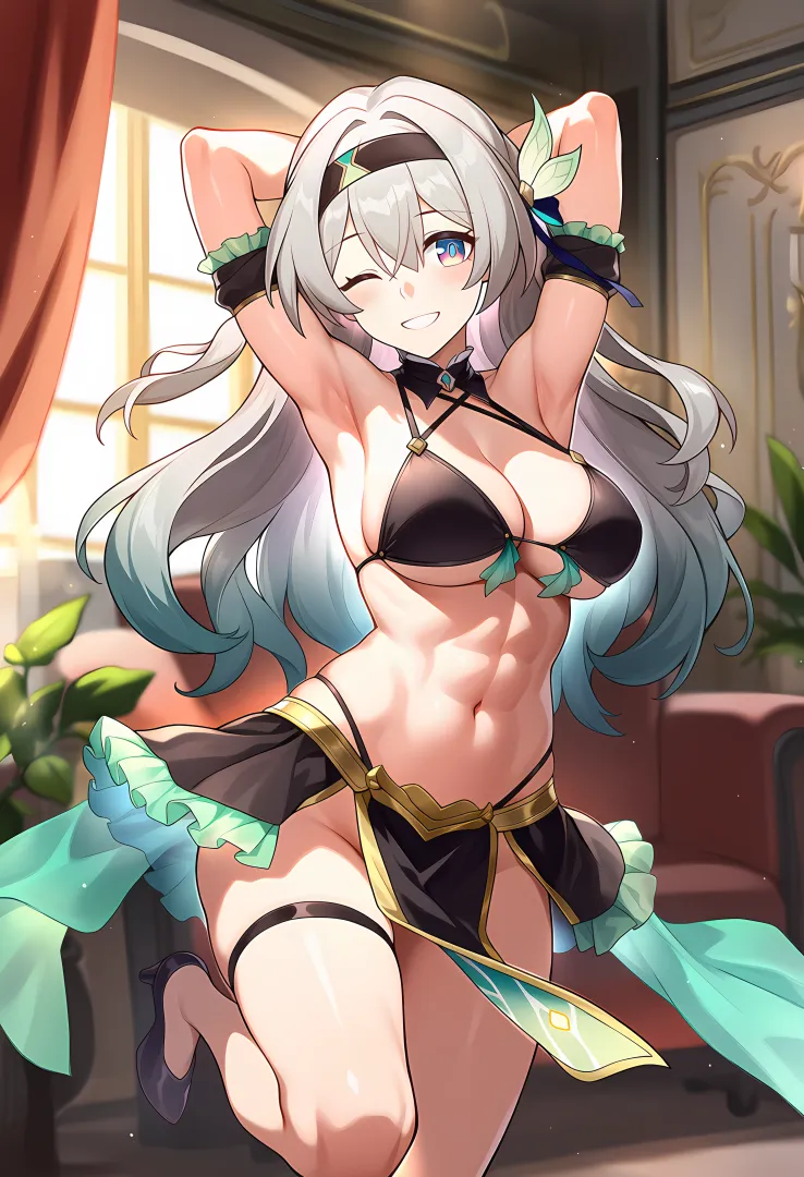 Belly dancing babe with killer abs posted by Rare_Mushroom_405