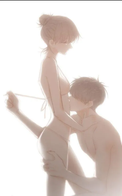 Belly kisses by Intelligent-Hat-5528