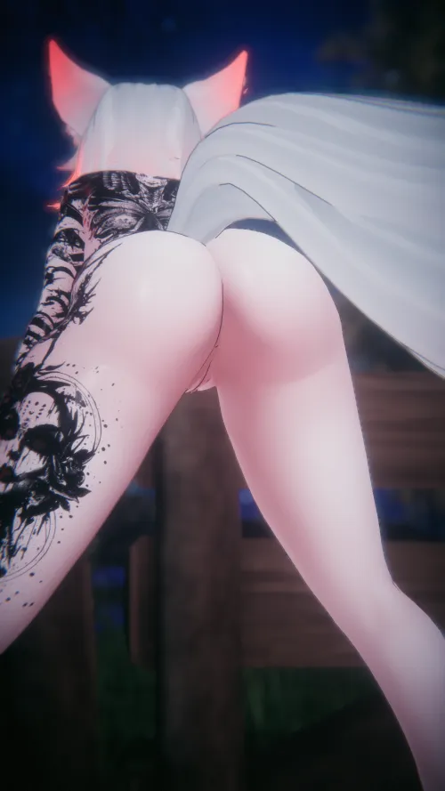 Bend over and waiting just for you babe~ by MrMasacris