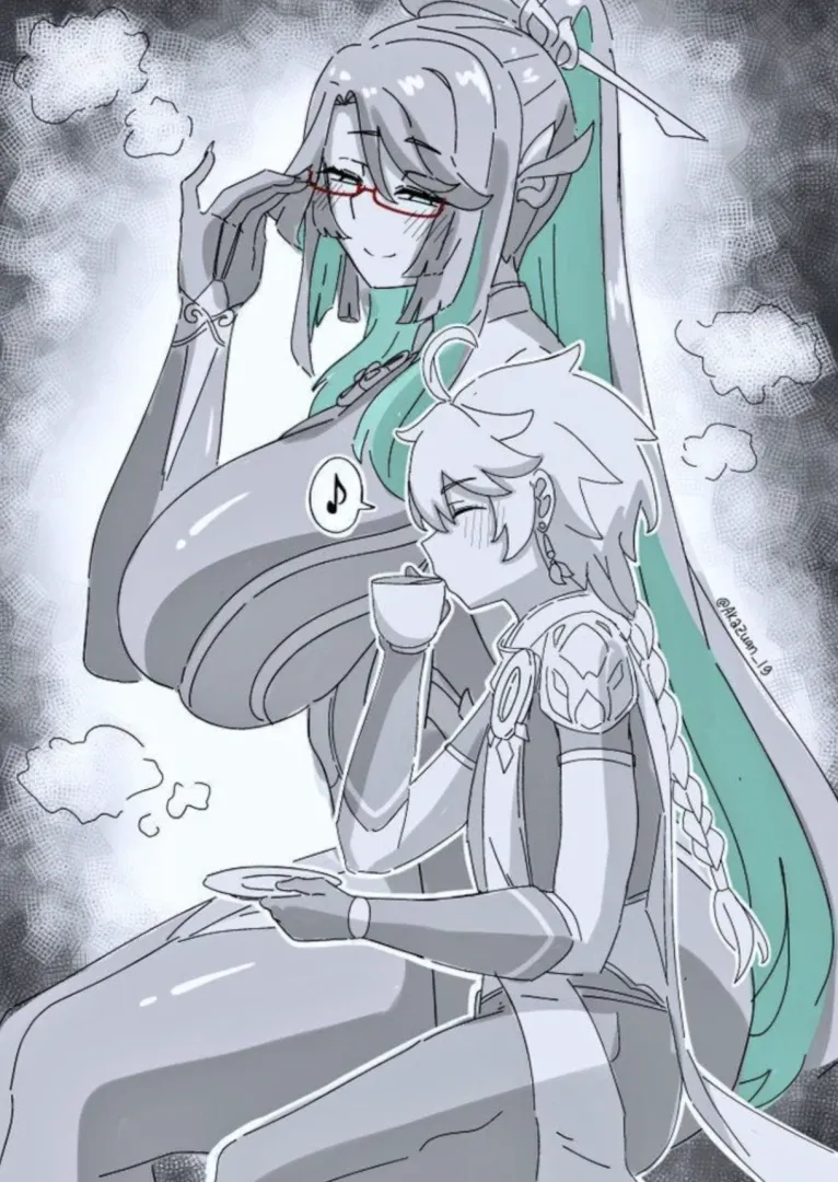 Besties posted by zenlyplushie