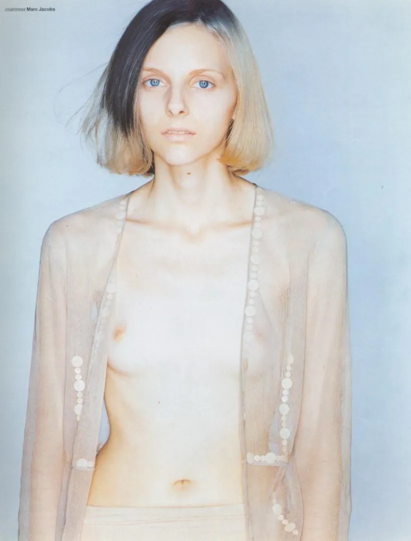 Bianca Krizek | Dutch Mag, 1/2-2000 | ph. Alex Cayley posted by digital-fountains