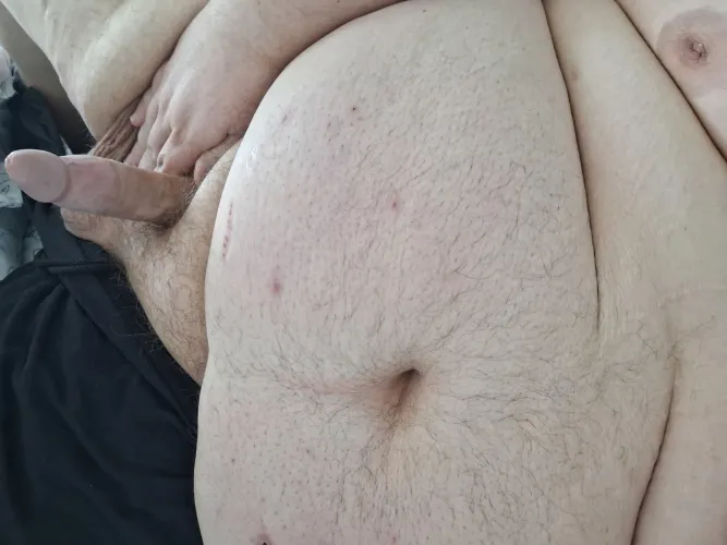 Big belly and a big cock, can you name a better combo? by Far-Goal-9457