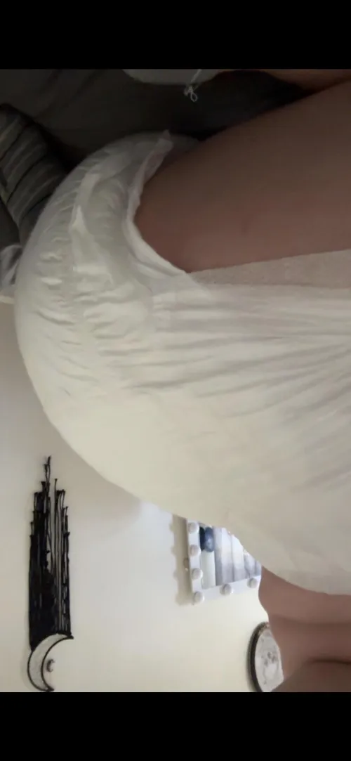 big ole padded bum☺️ daddy has officially started unpotty training me! help humiliate me in my dms ❤️ by MemoryUsual1599