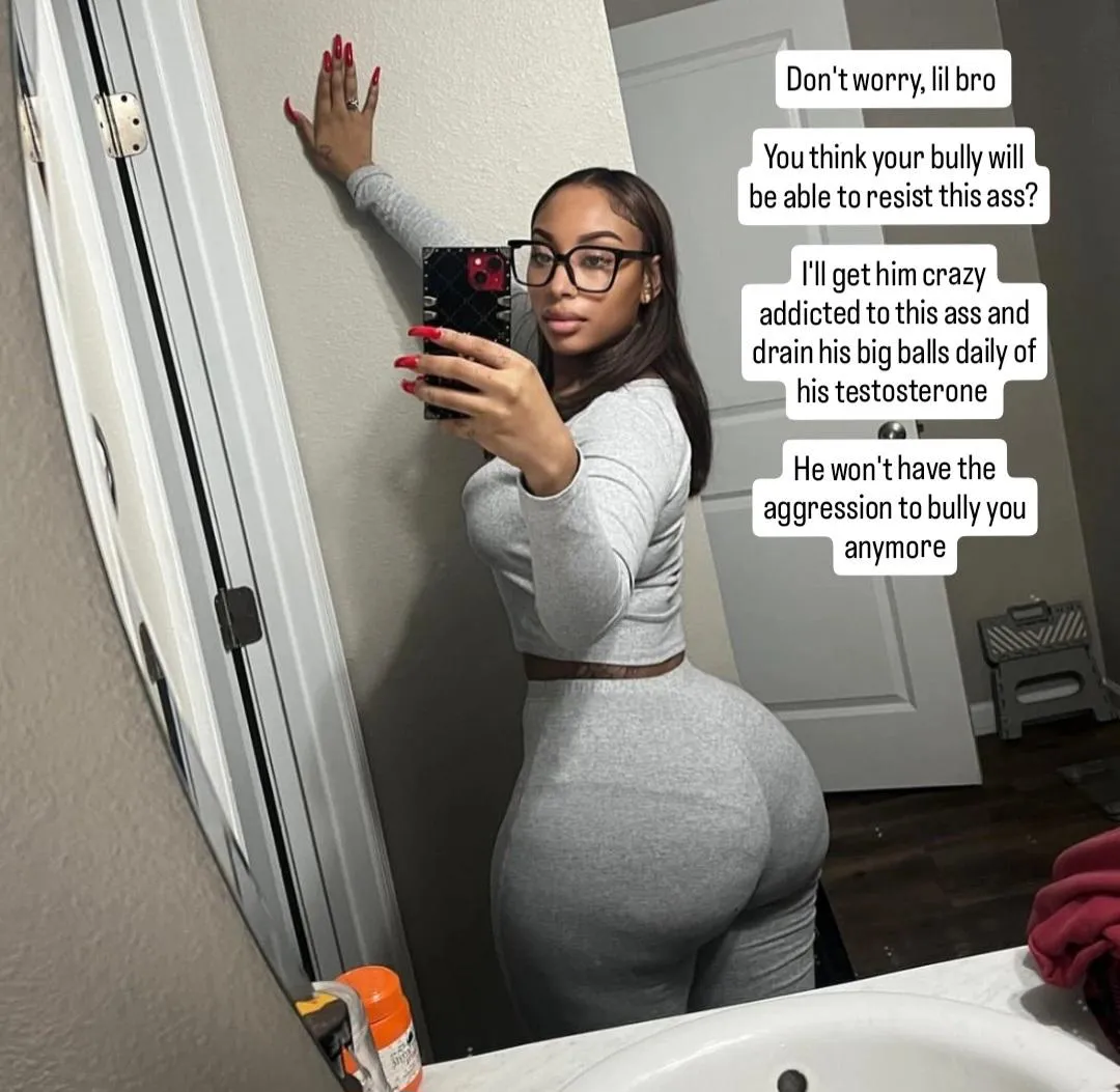 Big sis' plan to stop your bully posted by Captionsforever
