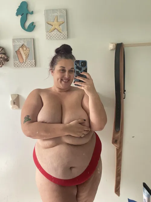 Big titties & plump belly, subtle marks all over by titzntequila