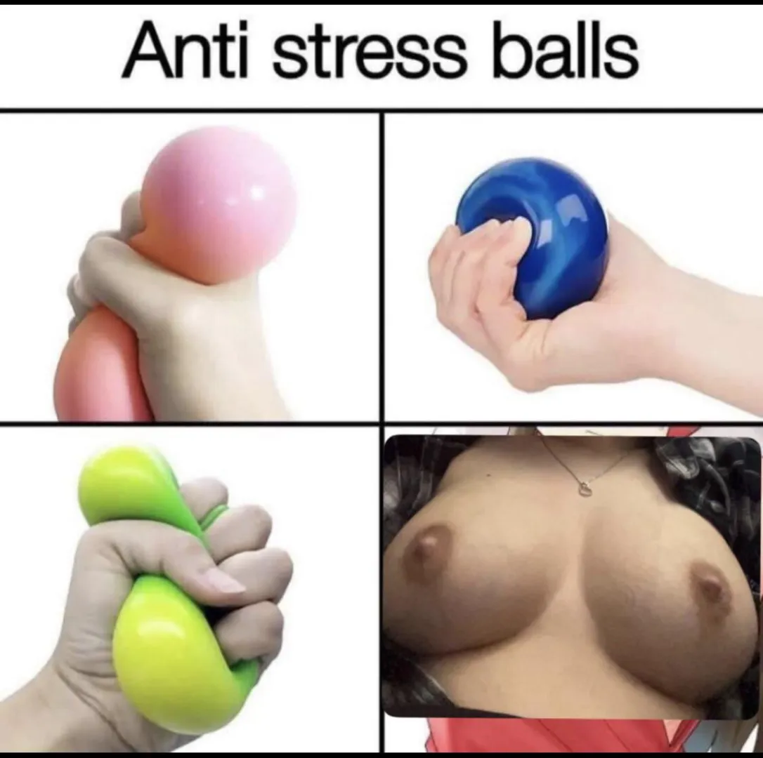 Bigger tits = better stress relief posted by Faithlessness2Hot