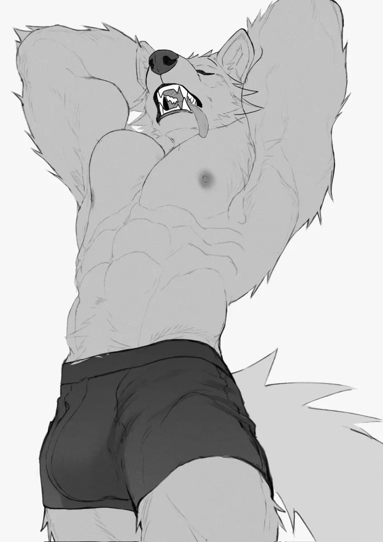 Biiiig Stretch (@kojiray_) posted by Punkwolfen