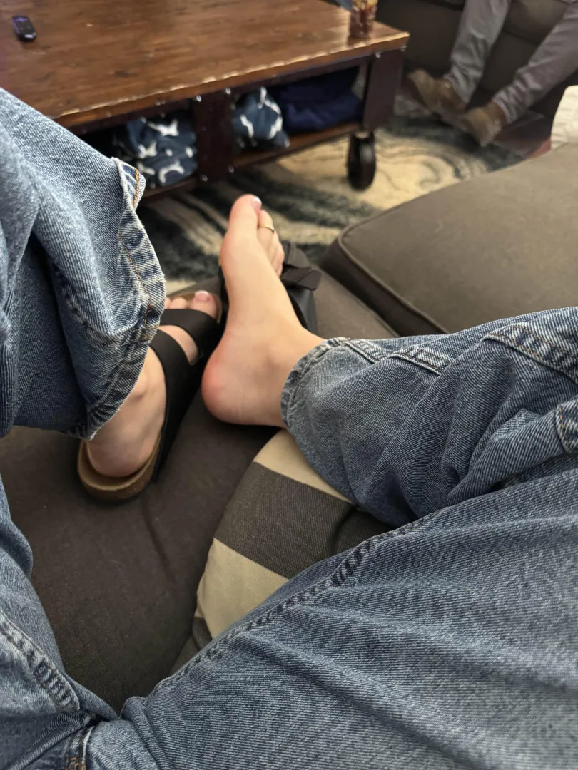 Birks at a party! posted by MissBarefootBunny_18