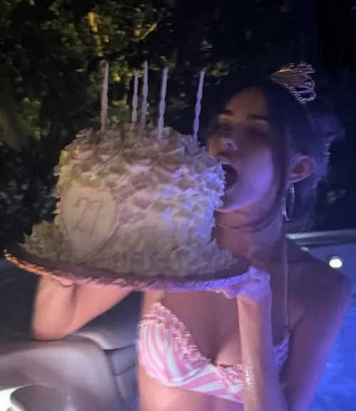 Birthday girl and her cake  and her melons  Perfect Princess  by LordOfTheBedRoom