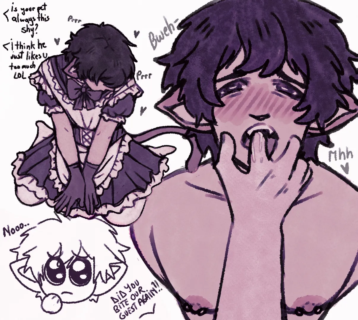 biting is his love language :3 [OC] posted by kokimelon