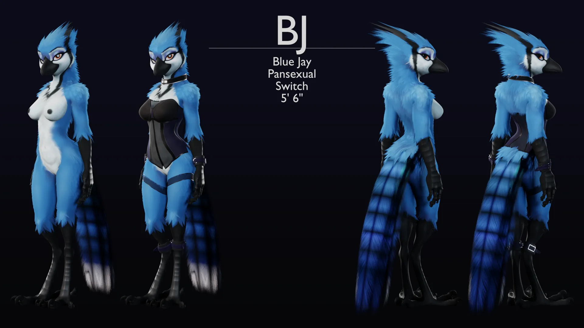 BJ Refsheet (ruaidri) [F] posted by Olive-The-Otter